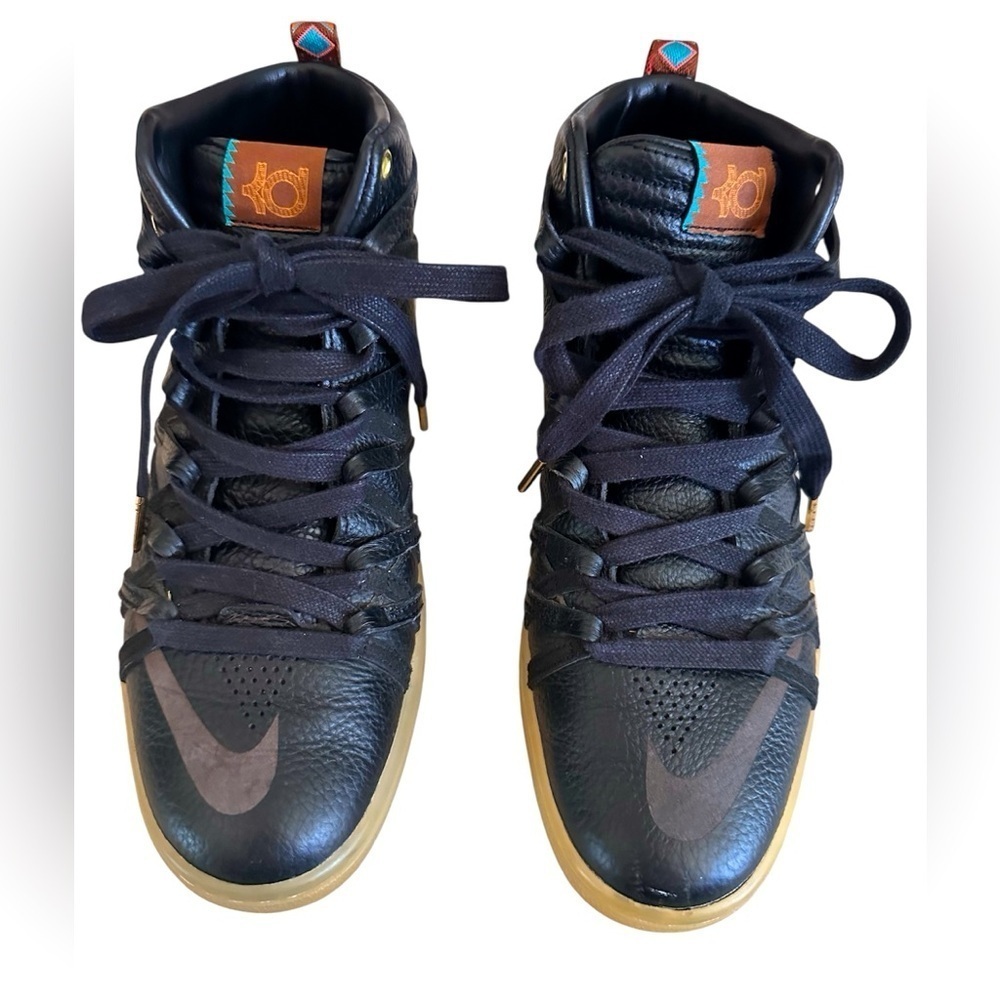 Nike KD VII Lifestyle black leather Size 9